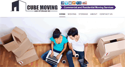 Desktop Screenshot of cube-moving.com